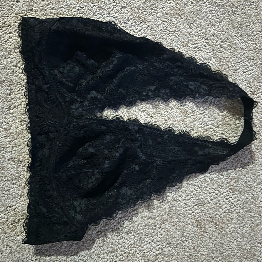 Elegant Black Lace Bralette